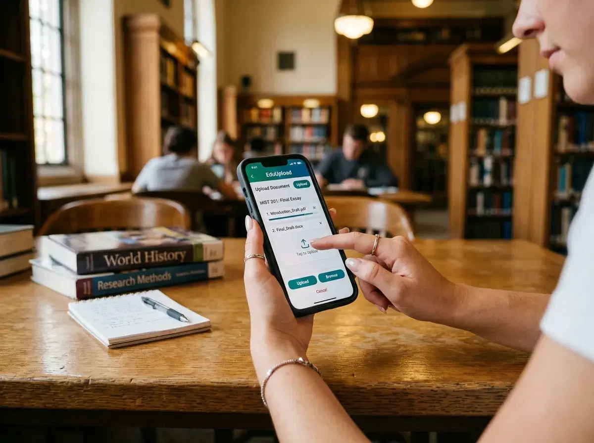 Choosing pages and print settings in the KatterPrint app